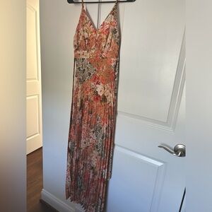 Jessica Simpson long floral dress
